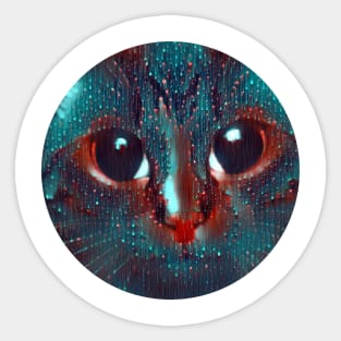 Cute mycat, revolution for cats Sticker